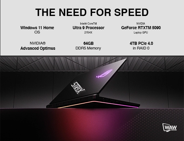 ASUS ROG Strix SCAR 18 Gaming Laptop - Image 2