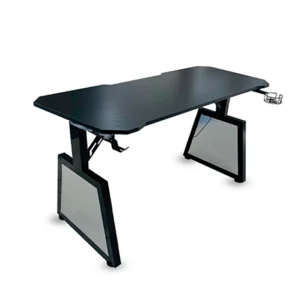 GAMING TABLE G-MAX GMT-LS119B BLACK -1400*600MM WITH BASE LED LIGHT
