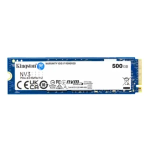 Kingston NV3 500GB PCIe 4.0 M.2 NVMe SSD