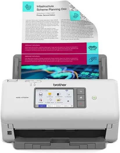 Brother ADS-4700W Professional Wireless Desktop Scanner - Image 4