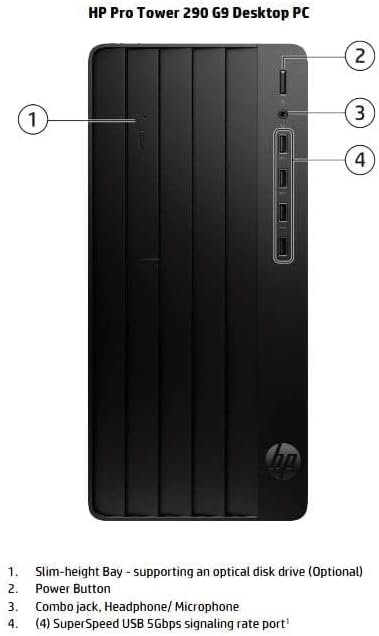 HP Pro Tower 290 G9 Desktop PC - Image 3